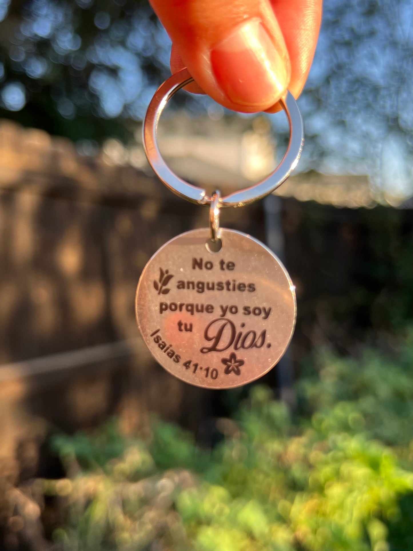 Llavero (Isaías 41:10)