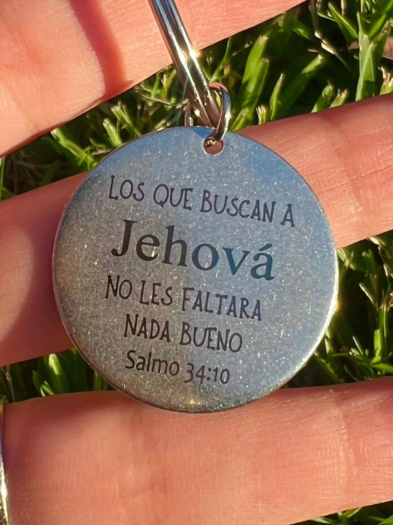 Llavero (Salmo 34:10)