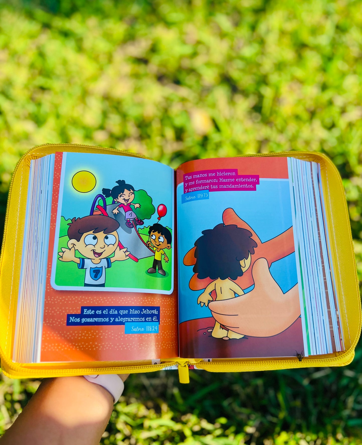 Biblia amarilla compacta para niños (Mi gran viaje)