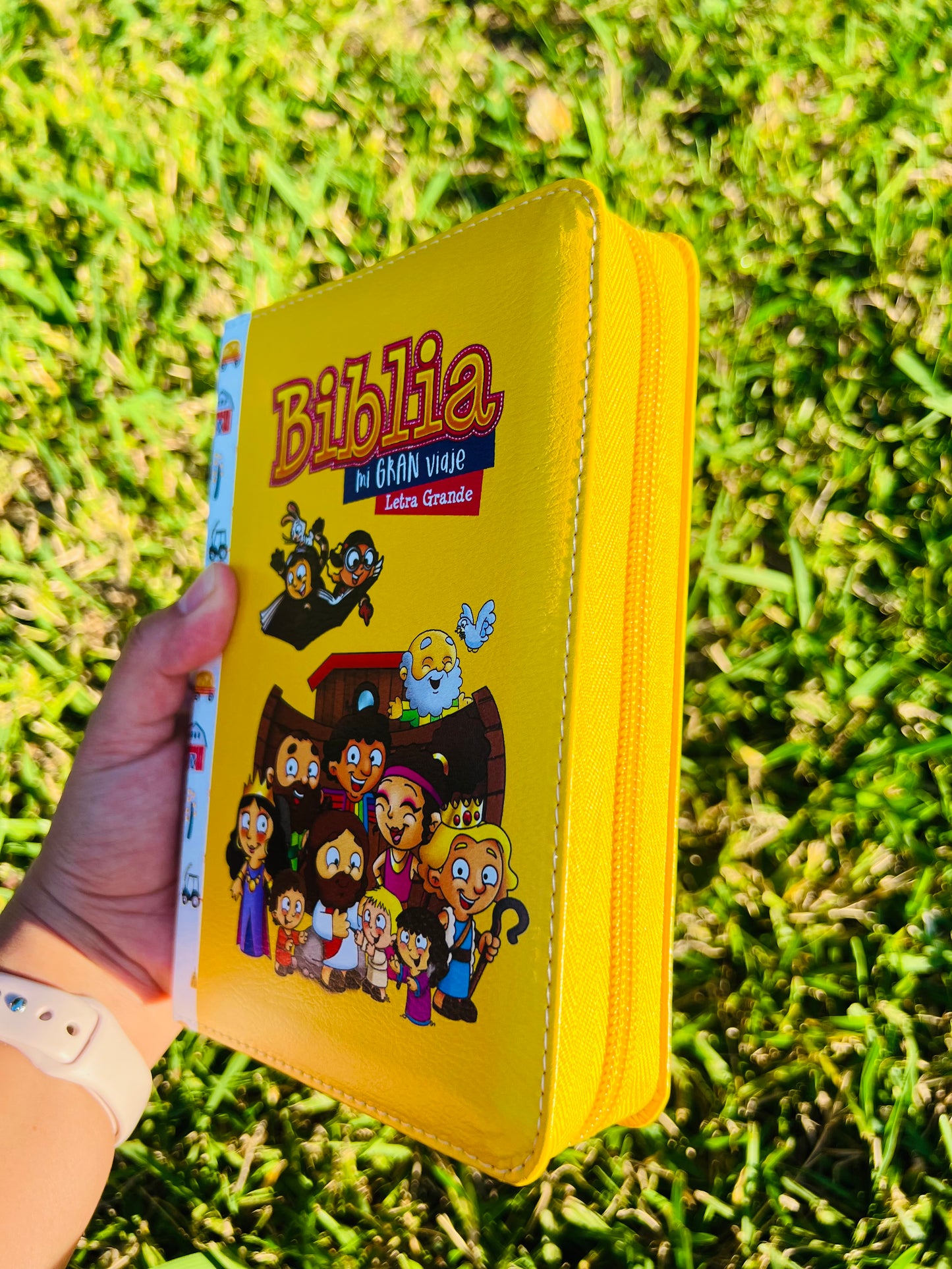 Biblia amarilla compacta para niños (Mi gran viaje)