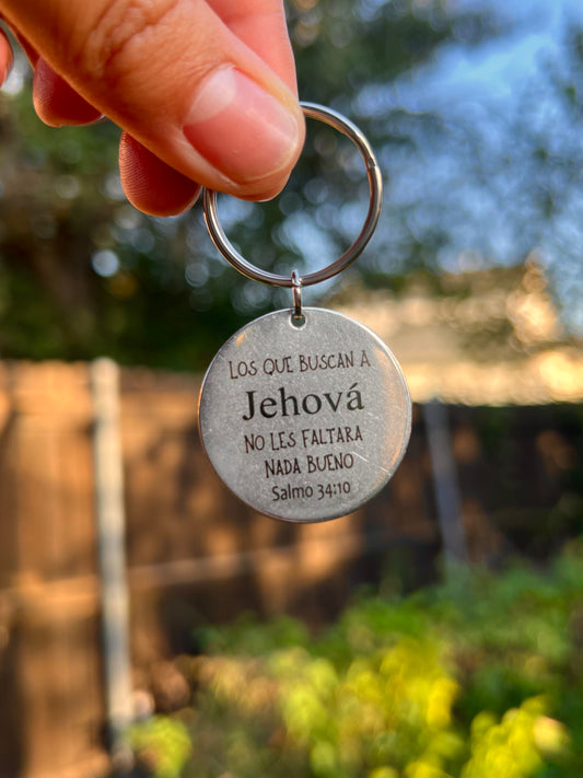 Llavero (Salmo 34:10)
