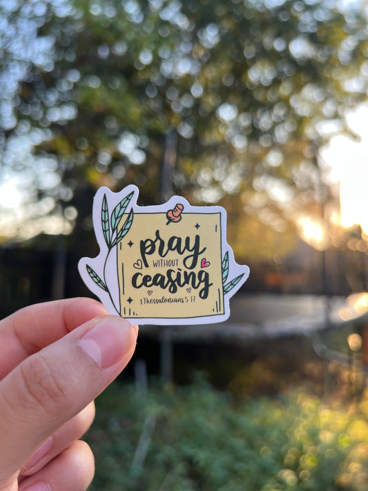 1 Thessalonians 5:17