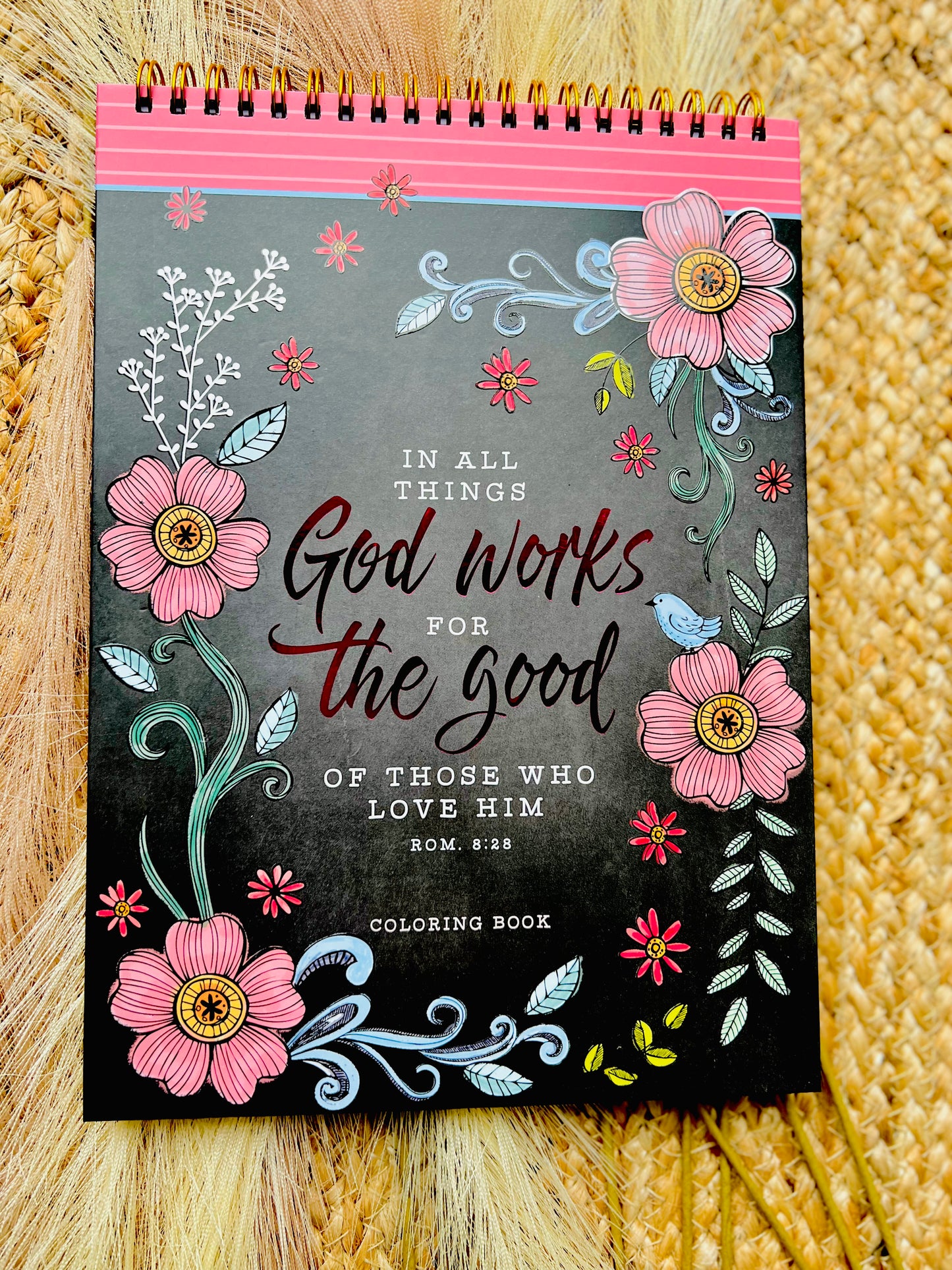 Libro para colorear God works the good