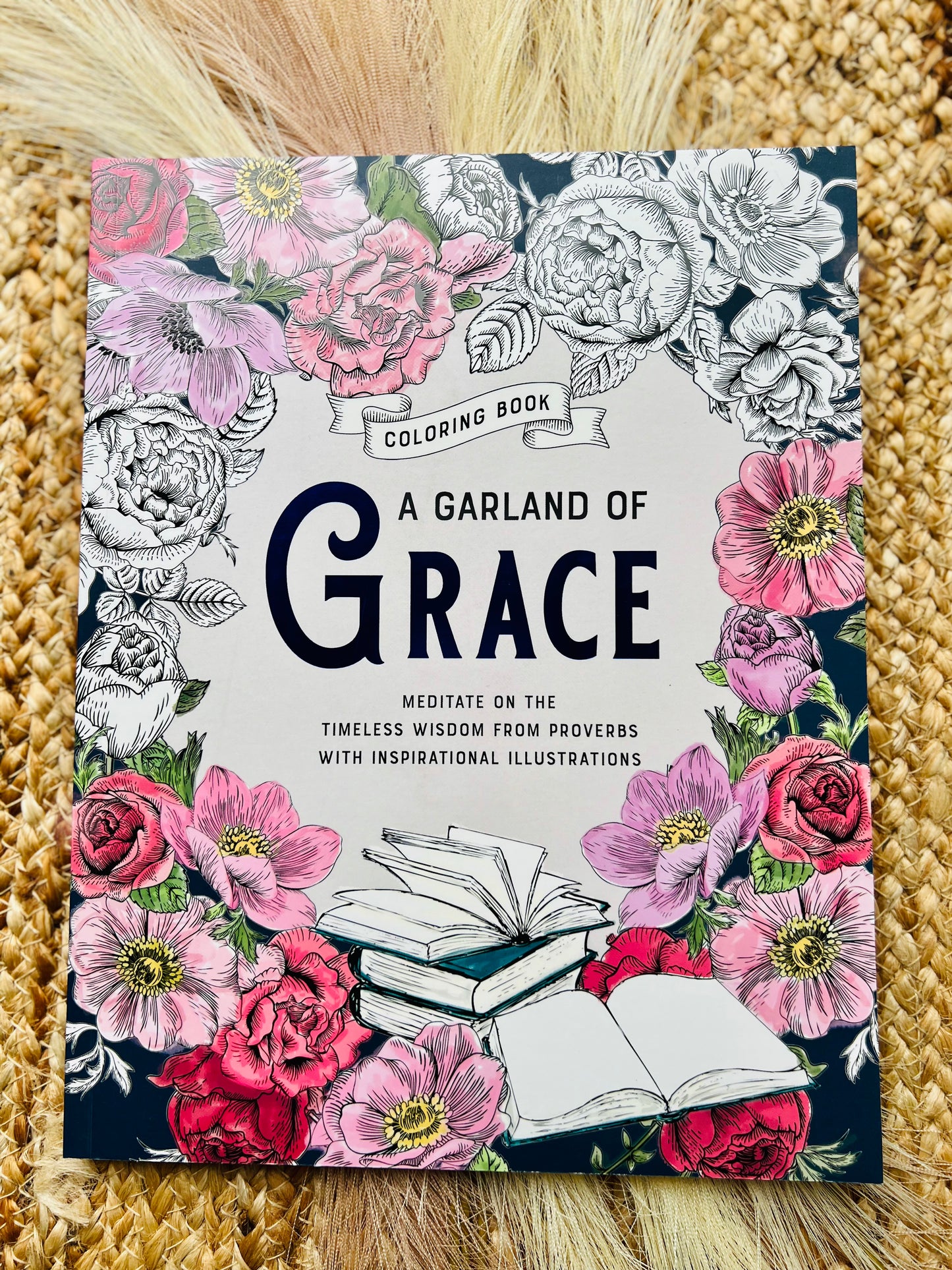 A Garland of Grace Libro para colorear